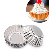 10pcs  7cm Muffin Cupcake Silicone Cups Round For Muffin Cupcake DIY Baking Fondant Muffin Cake Cups Molds