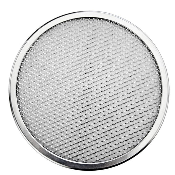 New Seamless Aluminum Pizza Screen Baking Tray Metal Net Bakeware Kitchen Tools Pizza  6-10 inch