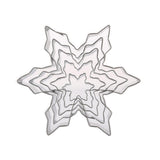 5Pcs/Set Christmas Snowflake Stainless Steel Cookie Cutters Cake Biscuit Moulds Fondant Icing Mold Kitchen Baking Tools
