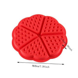 Diniwell Non-stick Silicone Waffle Mold Kitchen Bakeware Cake Mould Makers For Oven High-temperature Baking Set