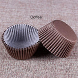 100 Pcs Cupcake Paper DIY Cake Muffin Baking Cups Case Liners Home Kitchen Baking Tools P0.2