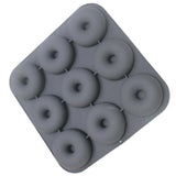 Professional Grade 9 Cavity Donut Pan-100% Top Silicone Baking Pan, Mold,Non-Stick,Bagels/Muffins & Other Delicacies Bakeware