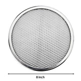 Latest Aluminum Flat Mesh Pizza Screen Round Baking Tray Metal Net Bakeware Kitchen Tools Pizza 6-22inch Bakeware Cookware