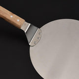 Newly Stainless Steel Pizza Peel Shovel with Wooden Handle Cake Shovel Baking Tools Cheese Pizza Shovels